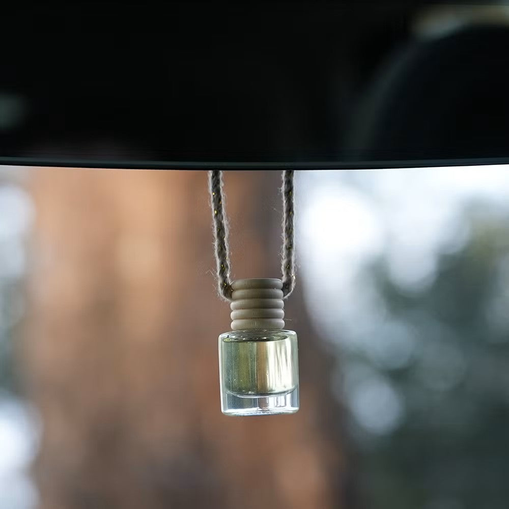Mahogany Coconut Car Diffuser – Premium Hanging Car Air Freshener