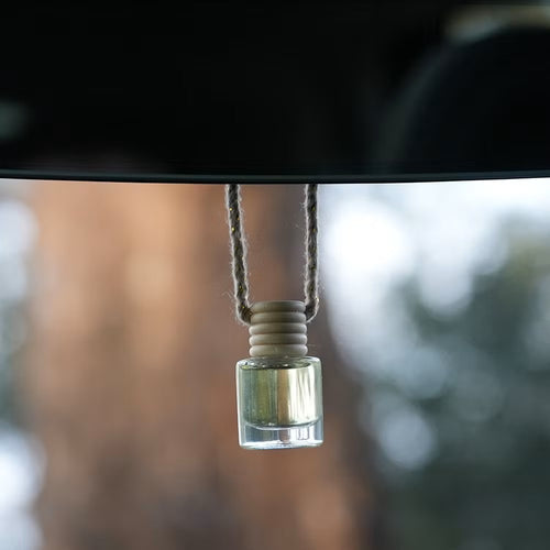 Black Ice Luxury Car Diffuser (10ml) – Hanging Glass Car Air Freshener
