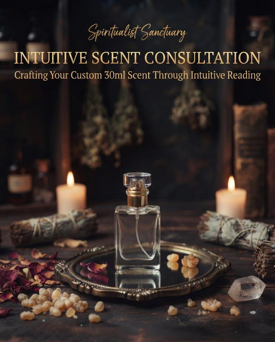 Custom Intuitive Fragrance Reading | Personalized 30ml Artisan Scent | Bespoke Scent Reading | Witchy Perfume
