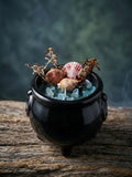 Sea Witch Cauldron Candle – Fresh Ozone & Sea Salt Coastal Altar Anchor