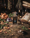 Rose Witch Aura | Intention-Infused Botanical Perfume Oil | Witchy Apothecary Fragrance & Ritual Self-Love Elixir