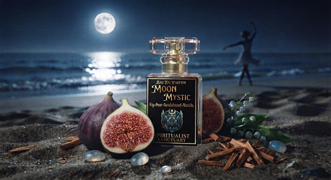 Ritual Perfume "Moon Mystic" Enchanted Fig & Coastal Woods Ritual Perfume For Moon Ritual Manifestation