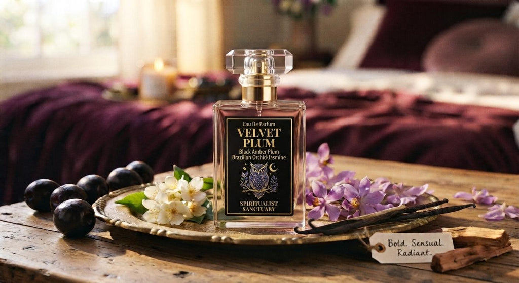 Ritual Perfume Velvet Plum Sensual Amber & Plum Fragrance | Sophisticated Floral Gourmand Scent for Women Vanilla Musk Eau De Parfum