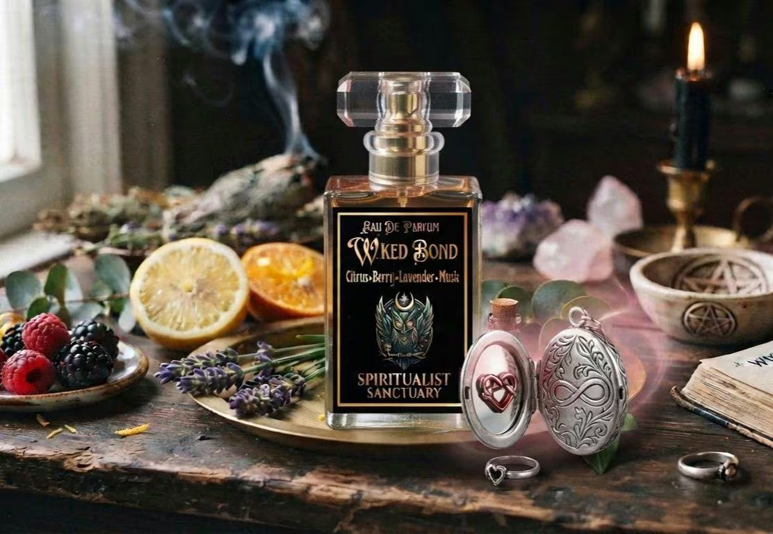 Ritual Perfume "Wicked Bond" Parfum –Intentional Fragrance for Attraction | Witchy Apothecary Gift