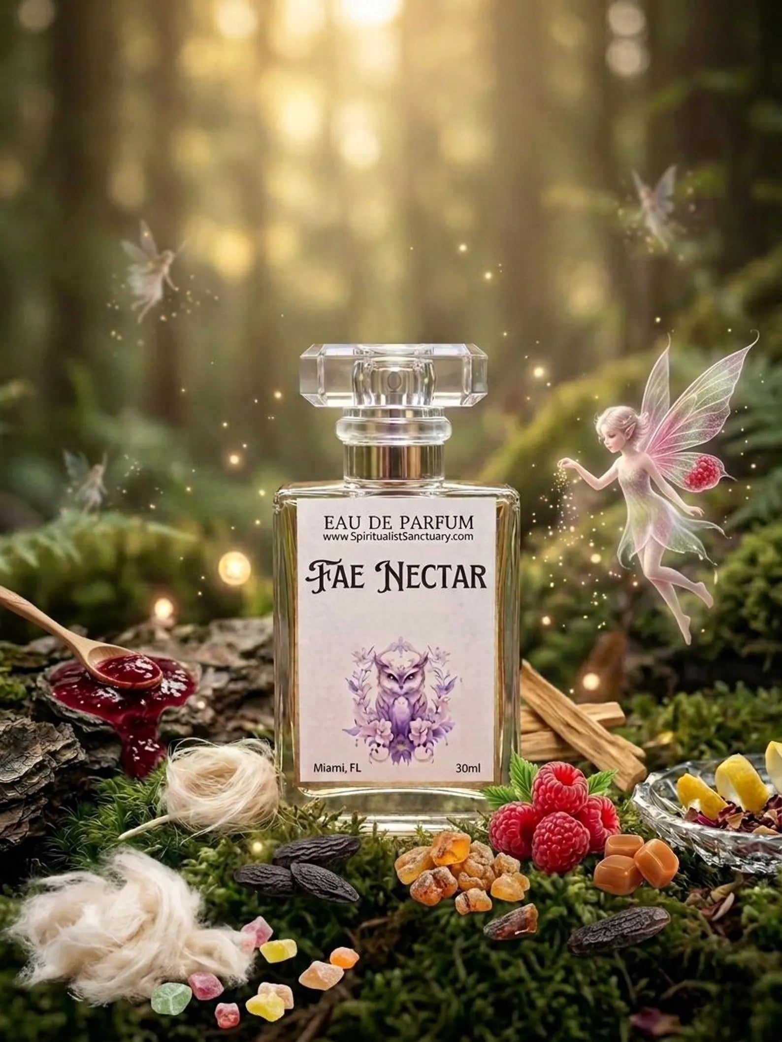 Fae Nectar Perfume | Artisan Magical Fragrance & Spiritual Gift Witch Ritual Perfume