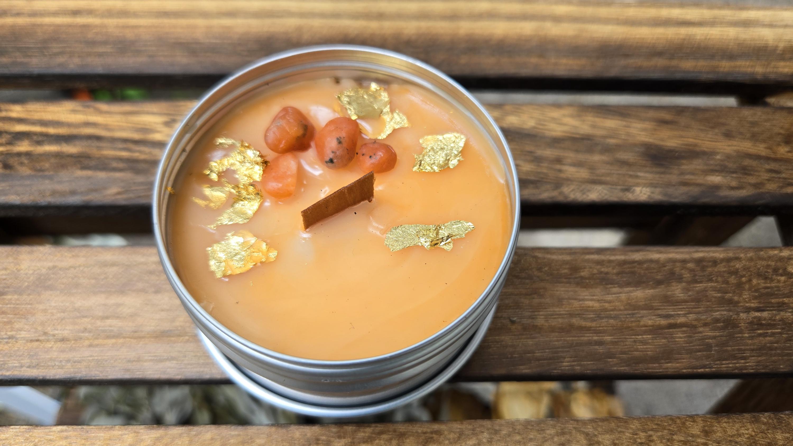 Customized Reiki-Infused Intention Ritual Candle Solid Perfume Soy Wax Energy Healing Candle Lotion Candle