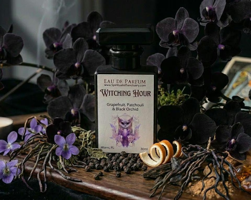 Ritual Perfume "Witching Hour" Parfum - Dark Gothic Fragrance - Second Skin Musk - Witchy Perfume