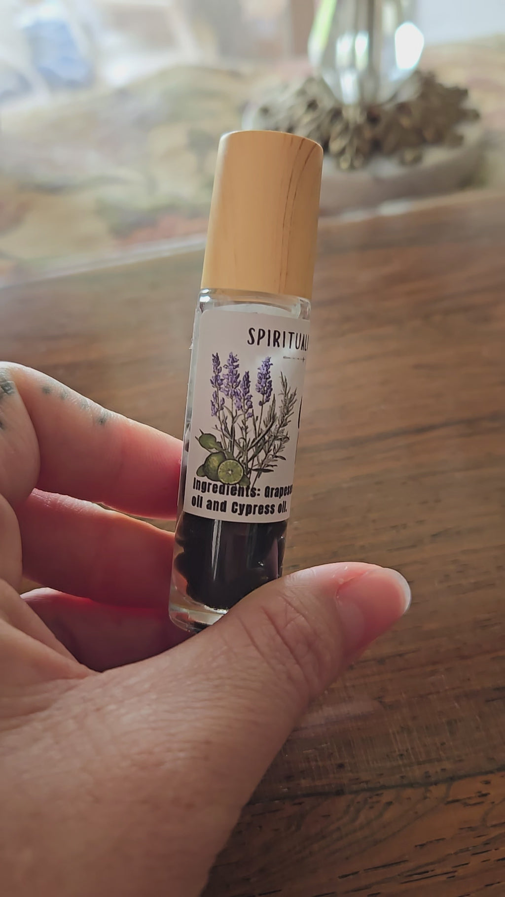 Calm Ease Sensory Rollerball | Reiki Infused for Grounding Support for Autism, ADHD & Meltdowns