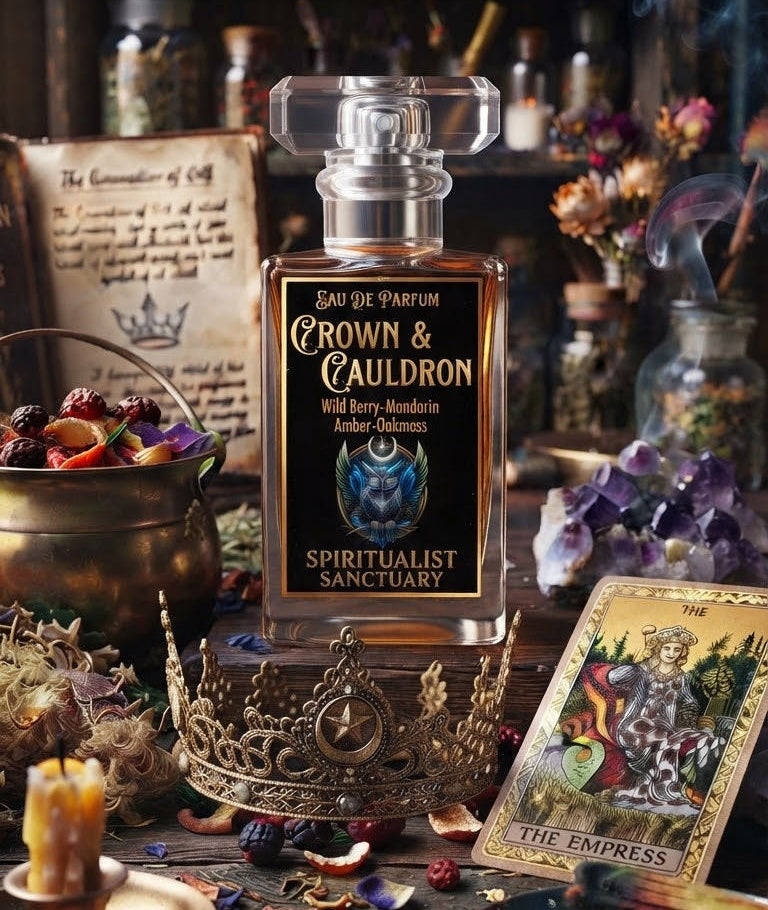 Crown & Cauldron Elixir: Wild Berry & Amber Witchy Perfume – Moody Apothecary Scent
