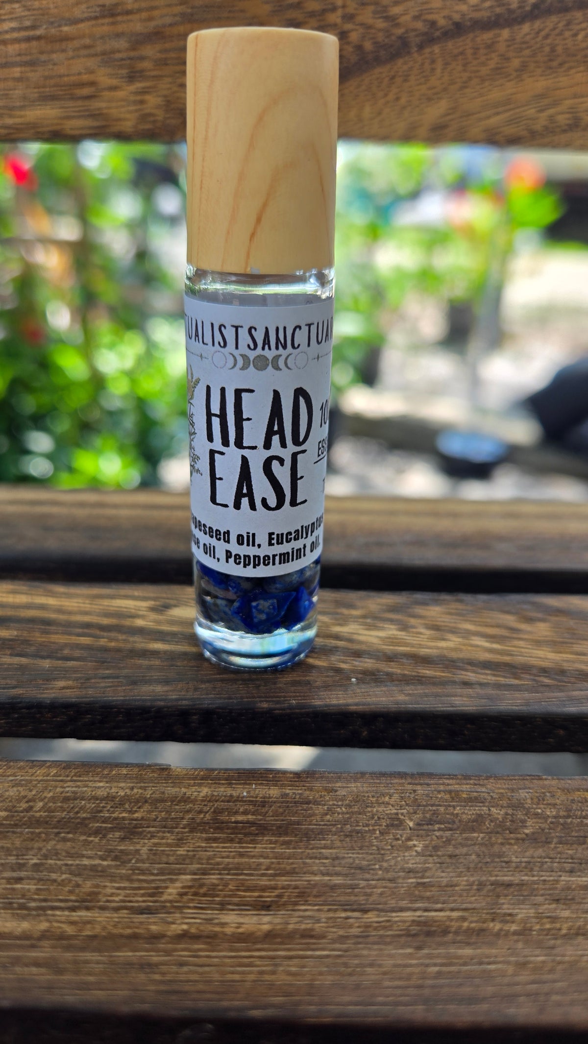 Head Ease Rollerball | Natural Tension & Muscle Relief Oil Infused with Reiki Healing Energy